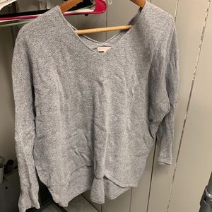 Grey soft comfy sweater